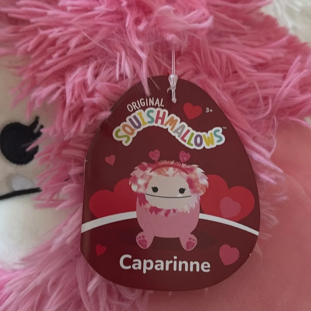 NWT Caparinne Valentines Day Big Foot Pink - Picture 2 of 5